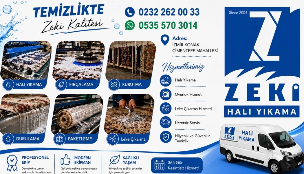 Konak Çimentepe Mahallesi Halı Yıkama